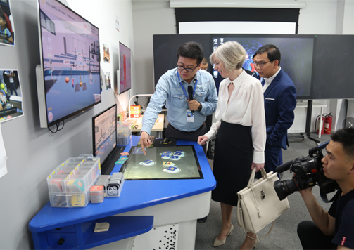 联合国教科文组织参观讯飞“展”